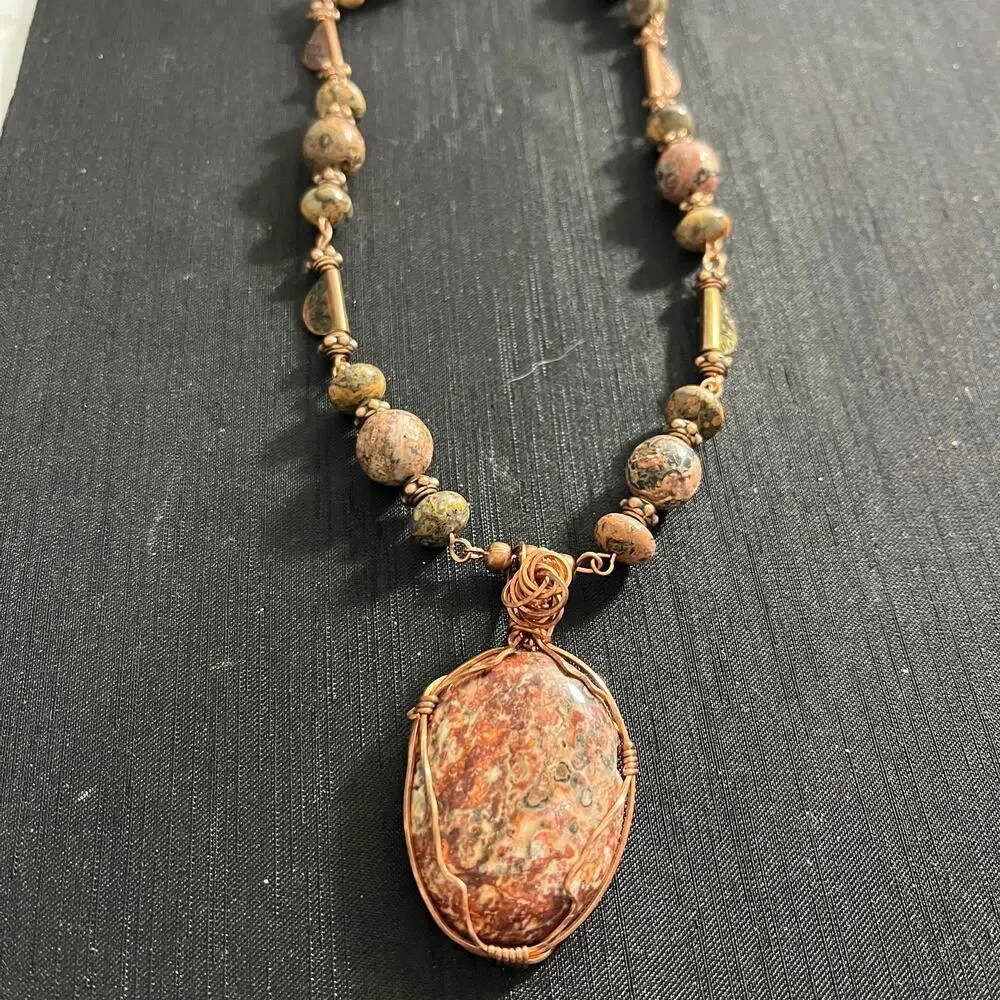 Leopard Skin Jasper 1 1/2